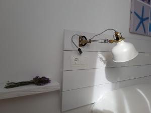 A bathroom at Viviendas Es Carritx