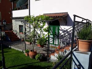 A garden outside La Villa
