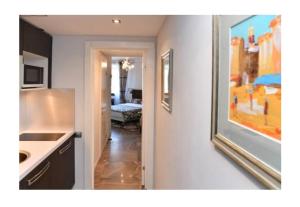 Postel nebo postele na pokoji v ubytování Luxurious apartment in Monaco