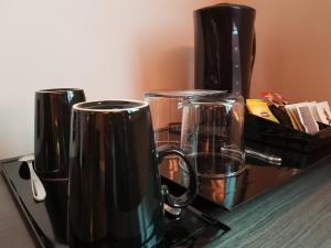 Príslušenstvo na prípravu kávy alebo čaju v ubytovaní MA Hotel