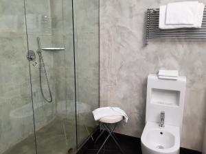 Kúpeľňa v ubytovaní MA Hotel