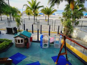 Bazén v ubytování Hotel Club del Sol nebo v jeho okolí