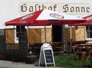 Restaurace v ubytování Gasthof Sonne Häselgehr