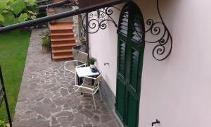 A balcony or terrace at La Villa