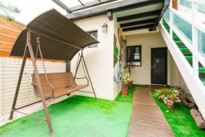 Balkón nebo terasa v ubytování E-Phone Homestay