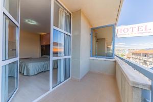 Balkón nebo terasa v ubytování Hotel Monreal Jumilla