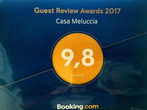 Certifikát, hodnocení, plakát nebo jiný dokument vystavený v ubytování Casa Meluccia