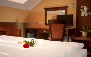 TV a/nebo společenská místnost v ubytování Kobza Haus Old Town