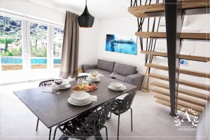 Posezení v ubytování Villa Artemis