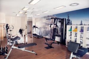 Fitness centrum a/nebo fitness zařízení v ubytování Cottonina Hotel & Mineral SPA Resort