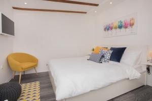 Posteľ alebo postele v izbe v ubytovaní Studio Apartment Škatula