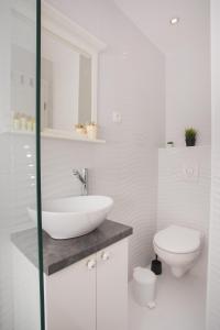 Kúpeľňa v ubytovaní Studio Apartment Škatula