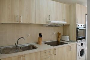 A cozinha ou cozinha compacta de Residencial Playa Paraiso