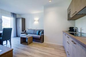 Kuchyňa alebo kuchynka v ubytovaní Apartments Lichtenberg