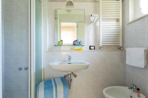 Kúpeľňa v ubytovaní Hotel Cannes - in pieno centro