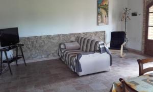 A seating area at Agriturismo Val di Sterza