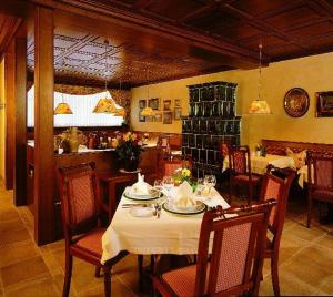 Posezení v ubytování Hotel Wilder Mann
