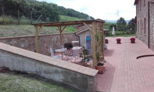 A garden outside Agriturismo Val di Sterza