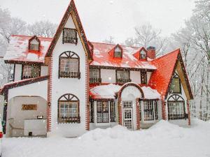 Panketo Lodge & Yoga Studio v zimě