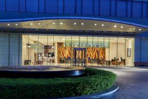 O edifício em que o resort se localiza