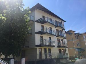 Budova, v ktorej sa apartmán nachádza