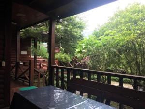 Balkón nebo terasa v ubytování Yu Ho Yuan Lesiure Homestay