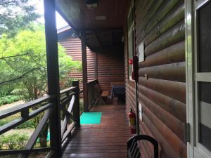 Balkón nebo terasa v ubytování Yu Ho Yuan Lesiure Homestay