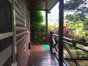 Balkón nebo terasa v ubytování Yu Ho Yuan Lesiure Homestay