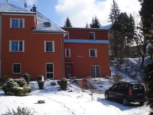 Penzion Polarka trong mùa đông