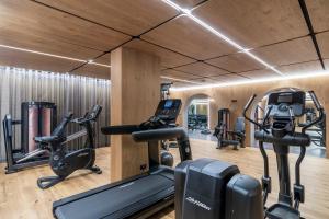 Fitness centrum a/nebo fitness zařízení v ubytování Hotel Magdalener Hof