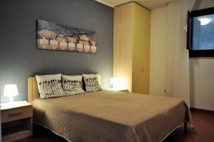 En eller flere senge i et værelse på casa Francy