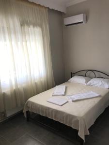 Postel nebo postele na pokoji v ubytování Iordanis