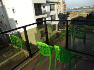 Balkon atau teras di Chang Cheng Min Su