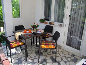 Balkón nebo terasa v ubytování Apartment Ana