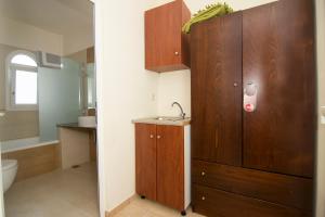 Koupelna v ubytování Hotel Agia Paraskevi + 37 fotografií