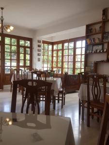 Posezení v ubytování Hotel Gjirokastra