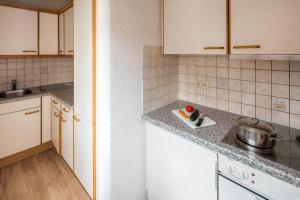 Kuchyňa alebo kuchynka v ubytovaní Apart Römerhof