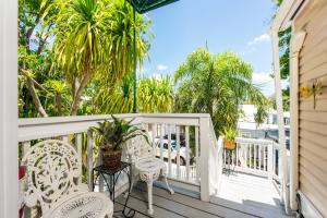Balkon ili terasa u objektu Andrews Inn & Garden Cottages