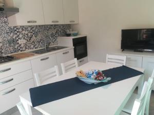 Kuchyň nebo kuchyňský kout v ubytování Casa Vanni