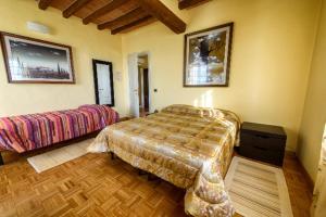 Postel nebo postele na pokoji v ubytování La Fossetta B&B