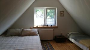 Voodi või voodid majutusasutuse The Lonely Oak Cottage toas