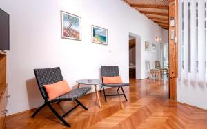 Posezení v ubytování Apartmani Nivia