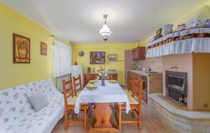 Kuchyň nebo kuchyňský kout v ubytování Apartments Rajko