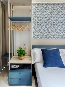 Posteľ alebo postele v izbe v ubytovaní Opera House Valencia B&B