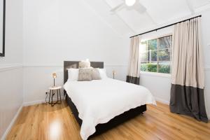 Peppertree Farm Mudgee客房内的一张或多张床位
