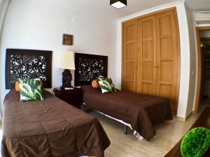 Postel nebo postele na pokoji v ubytování Residencia La Mina - Albir