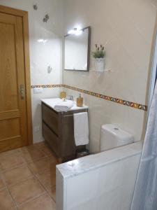 Koupelna v ubytování Apartament Valls d'Aneu