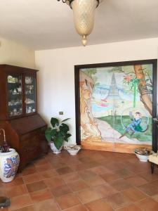 A seating area at Villa Ludoniccò