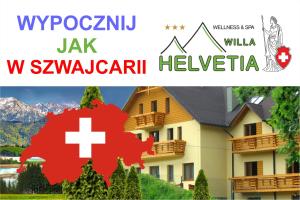 Plan piętra w obiekcie Willa Helvetia Wellness & SPA
