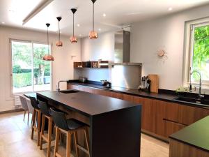 Dapur atau dapur kecil di Villa Barbizon